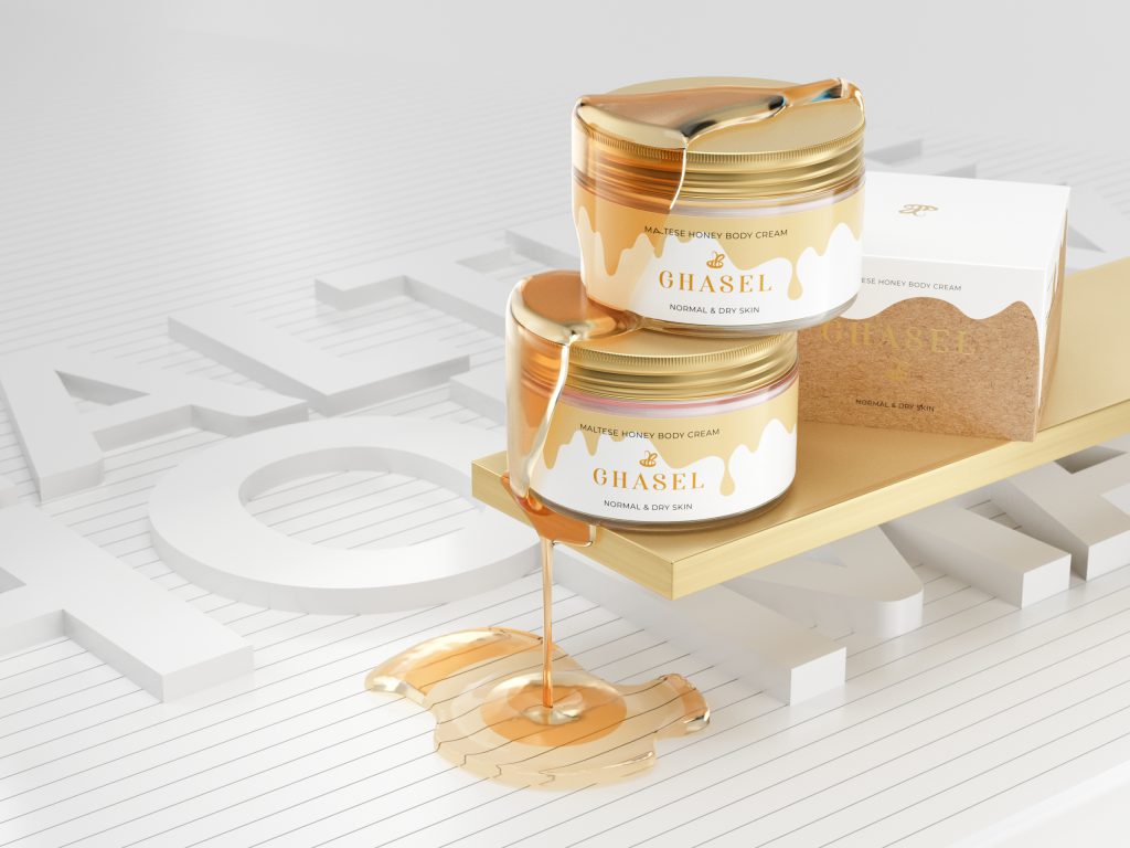 Ghasel Maltese Honey Body Cream