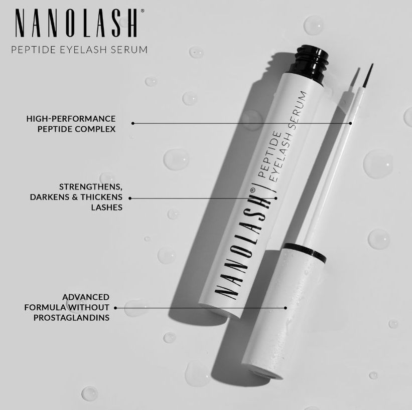 nanolash lash serum with peptides