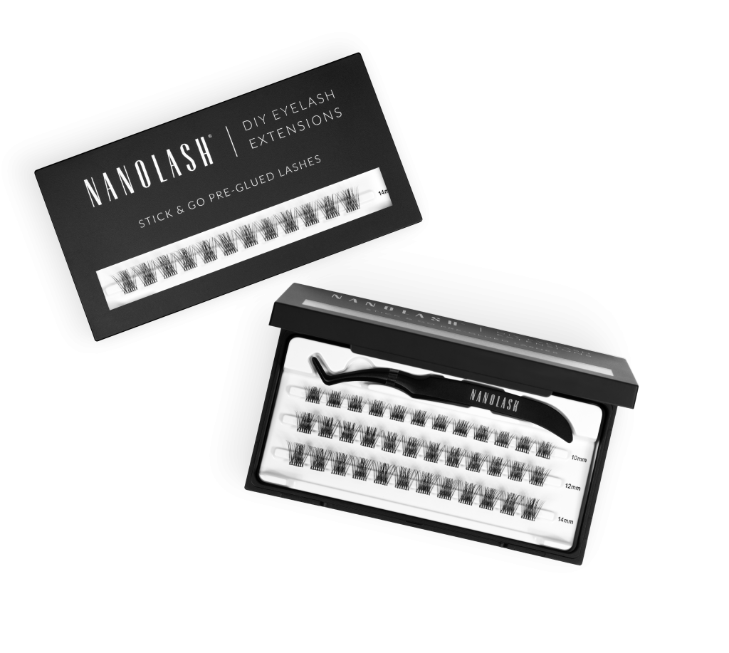 DIY Stick & Go Pre-Glued Lashes Nanolash