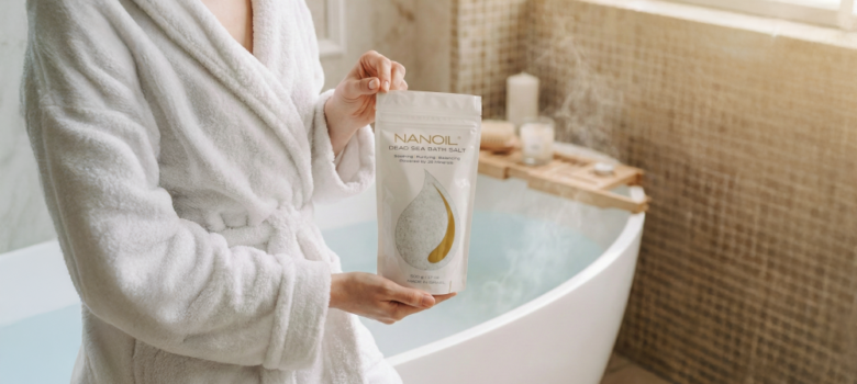 sea salt bath salts nanoil