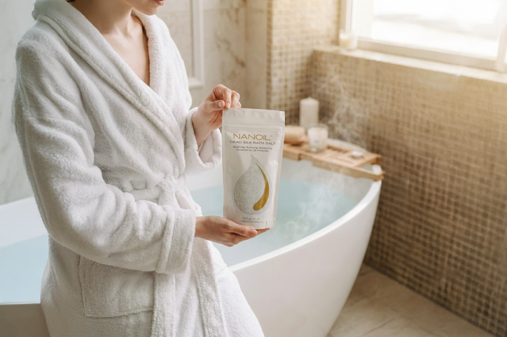 sea salt bath salts nanoil