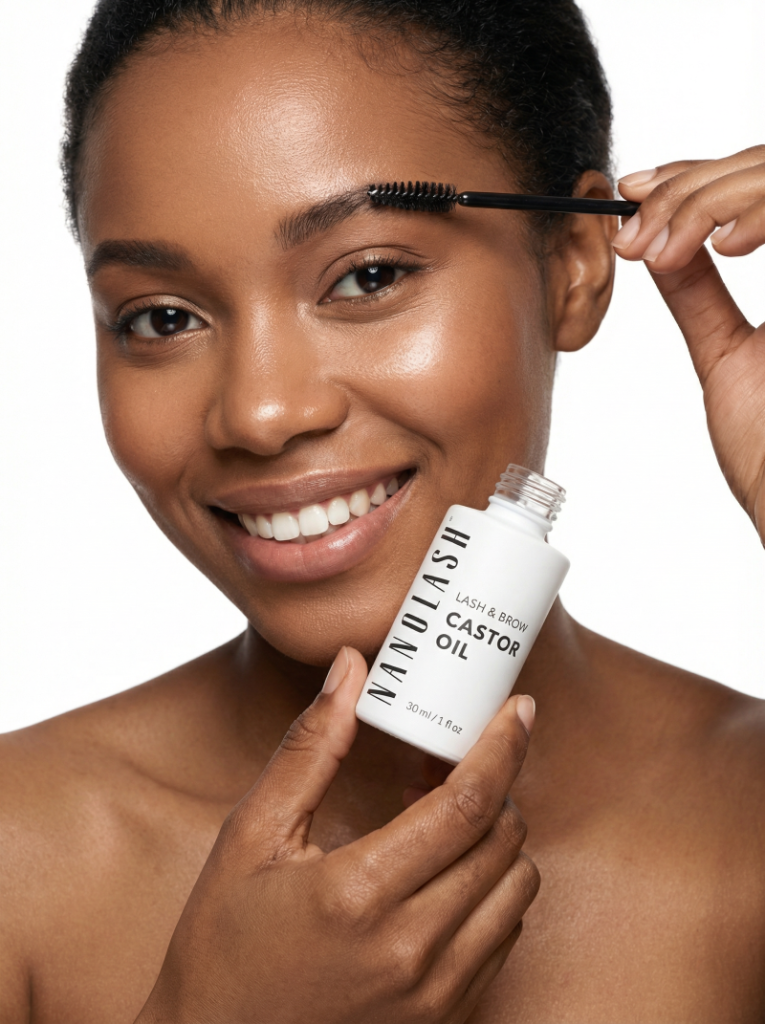 castor oil for lashes nanolash